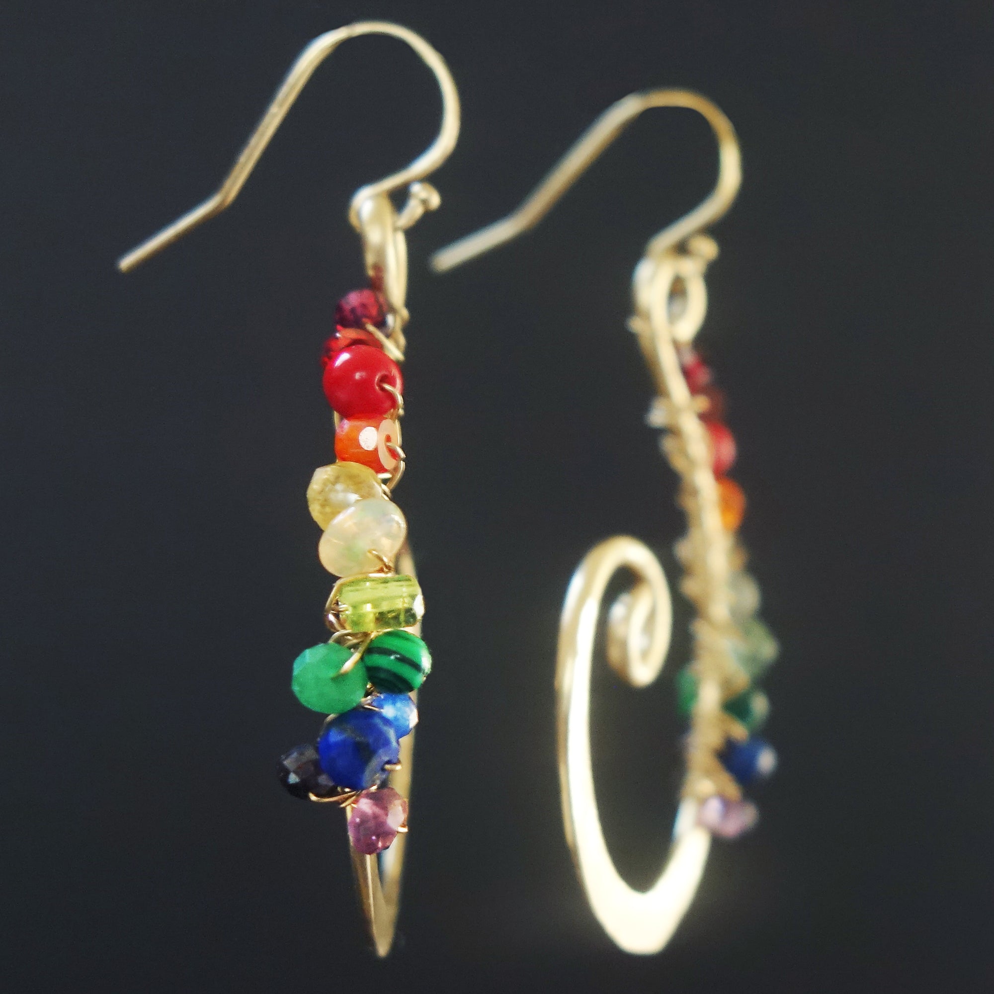 Puffin-inspired Glass Bead Earrings, Nature Love Handwoven Earrings, Dangly  Red Black White Bird Seed Bead Earrings, UK Designed & Handmade - Etsy